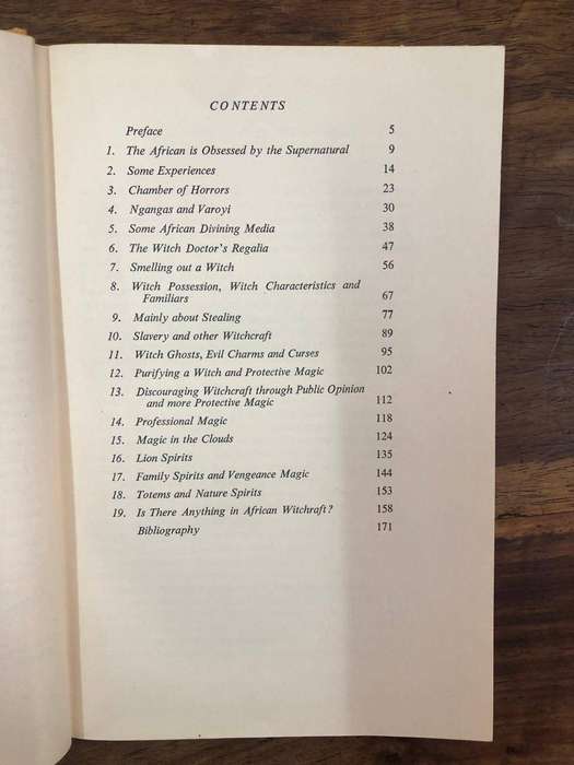 Witchcraft in Africa - Greta Bloomhill (Hardcover with no dj)
