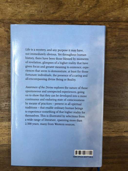 Awareness of the Divine - John Davidson (Hardcover with dj)