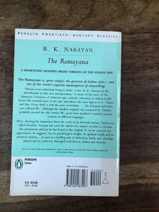The Ramayana - RK Narayan (Paperback)