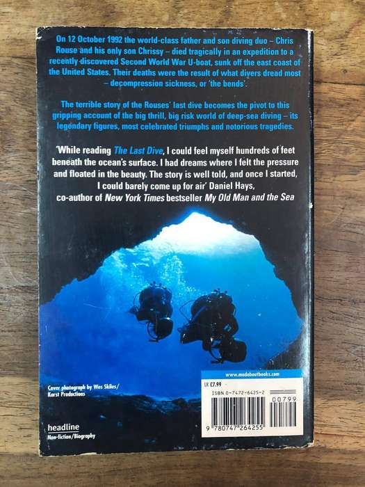 The Last Dive - Bernie Chowdhury (Paperback