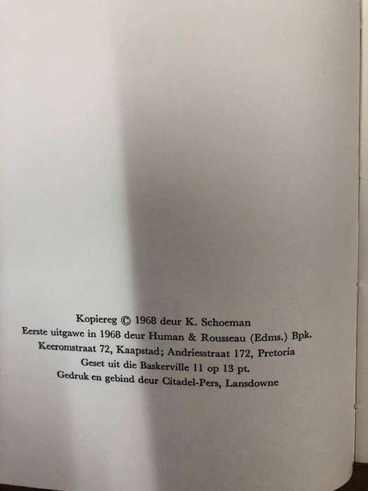 Spiraal - Karel Schoeman (Hardcover with dj)