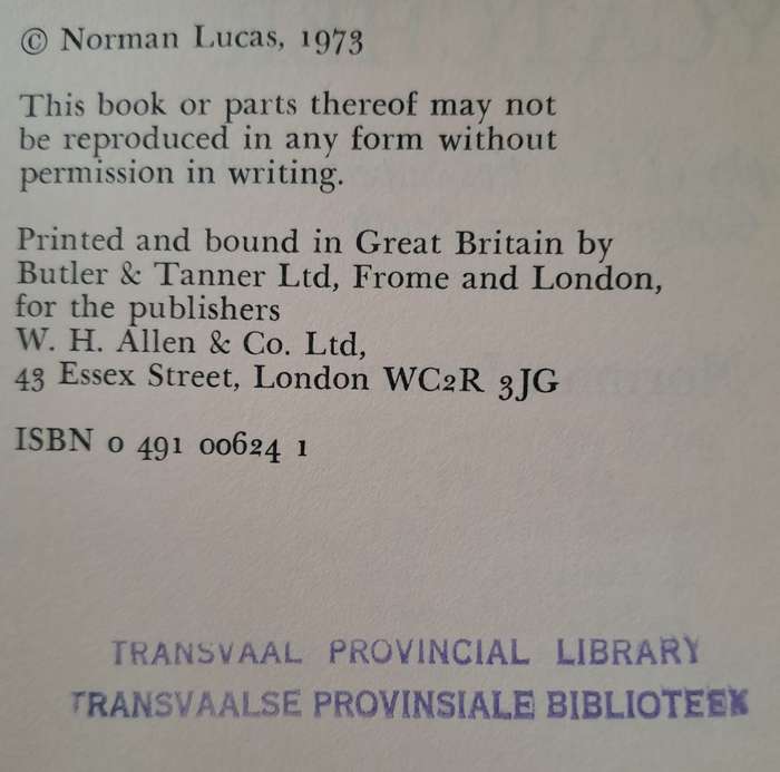 Spycatcher -Norman Lucas (hard cover with DJ)