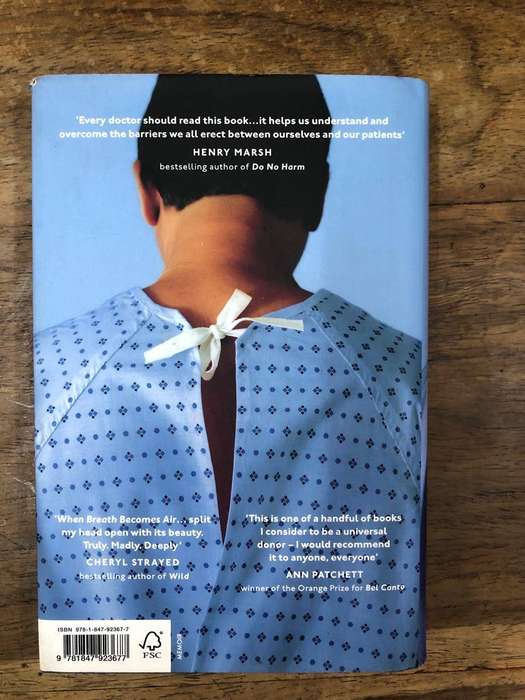 When Breath Becomes Air - Paul Kalanithi (Hardcover with dj)