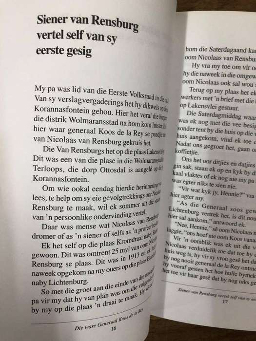 Die Ware Generaal Koos De La Rey - Hennie De La Rey (Paperback)