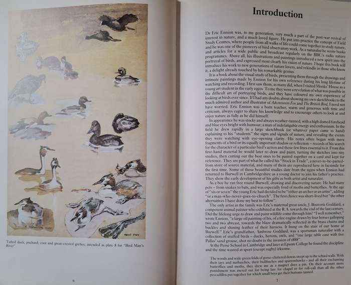 The Living Birds of Eric Ennion - John Busby (Hard cover with DJ)