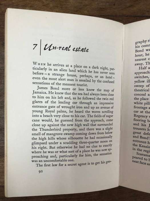 The Man with the Golden Gun - Ian Fleming (Hardcover with no dj) First Edition
