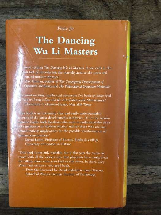 The Dancing Wu Li Masters - Gary Zukav (Hardcover with dj)