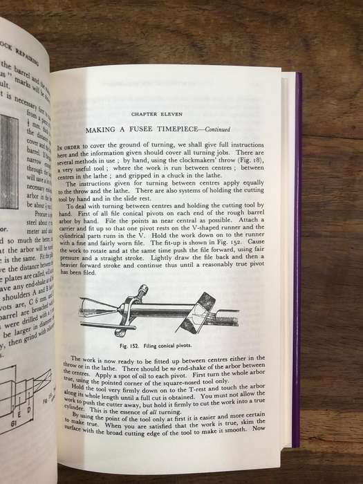Practical Clock Repairing - Donald De Carle FBHI (Hardcover with dj)
