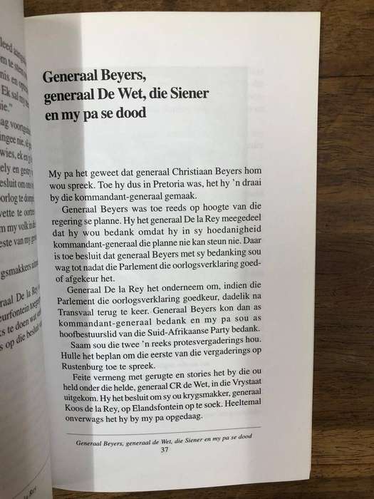 Die Ware Generaal Koos De La Rey - Hennie De La Rey (Paperback)