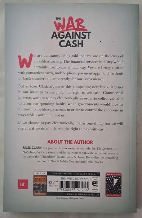 The War Against Cash - Ross Clark (Paperback)
