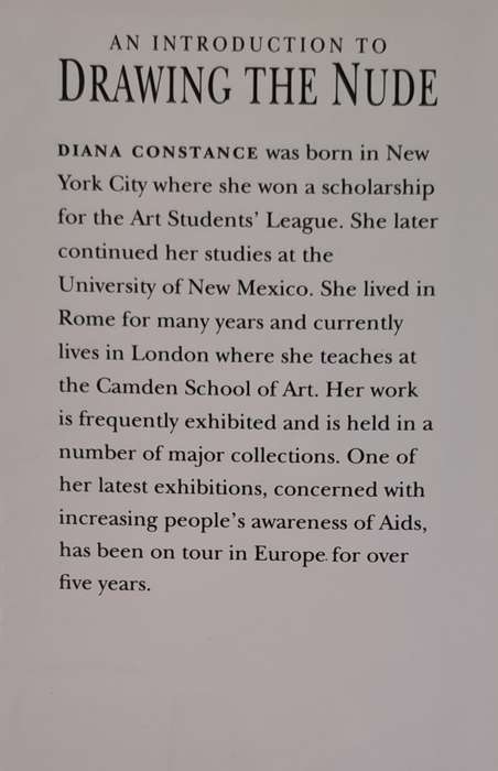 An introduction to Drawing the Nude - Diana Constance (Hardcover)