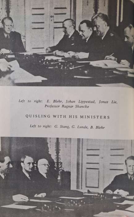 I was Quislings Secretary - Franklin Knudsen (Hardcover with DJ)