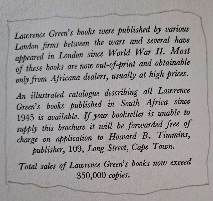 Something Rich And Strange. - Lawrence G Green (Hardcover without DJ)