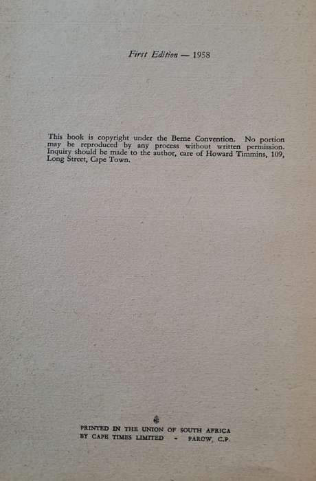South African Beachcomber. - Lawrence G Green (First Edition)(Hardcover with DJ)
