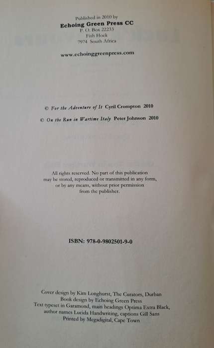 Luck's Favours. - Cyril Crompton, Peter Johnson (Paperback)