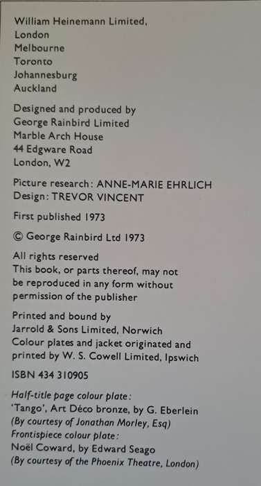 Cowardy Custard. - Noel Coward (Hardcover with DJ)