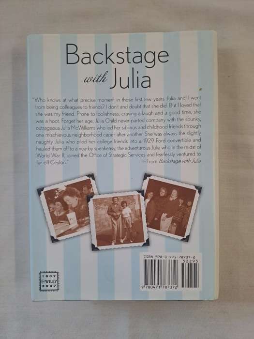 Backstage With Julia. - Nancy Verde Barr (Hardcover with DJ)