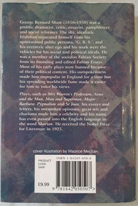 The Irish Biographies : George Bernard Shaw - David Ross (Hardcover with DJ)
