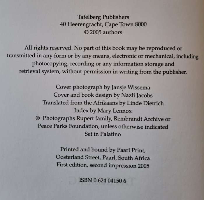 Anton Rupert, A Biography - Ebbe Dommisse (Hardcopy with DJ)