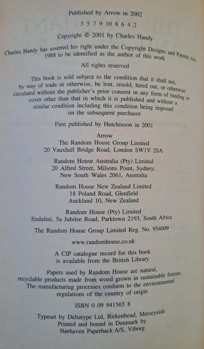 The Elephant and the Flea - Charles B. Handy (Paperback)