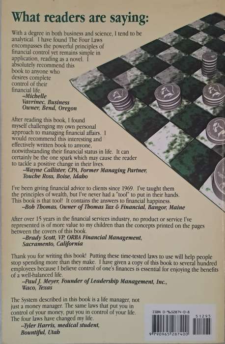 The Four Laws of Debt Free Prosperity - Blaine Harris ,  Charles Coonradt (Paperback)