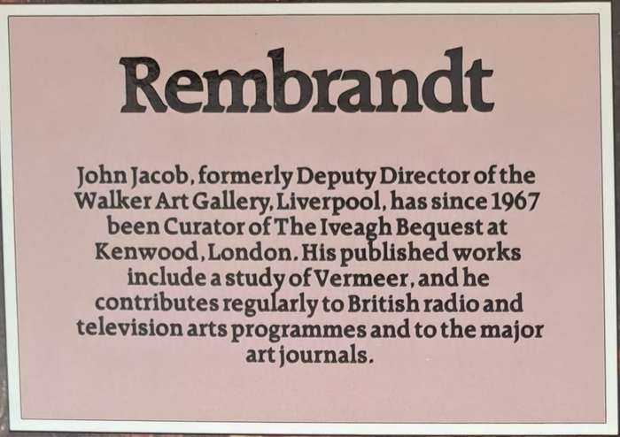 Rembrandt - John Jacob (Hardcover)