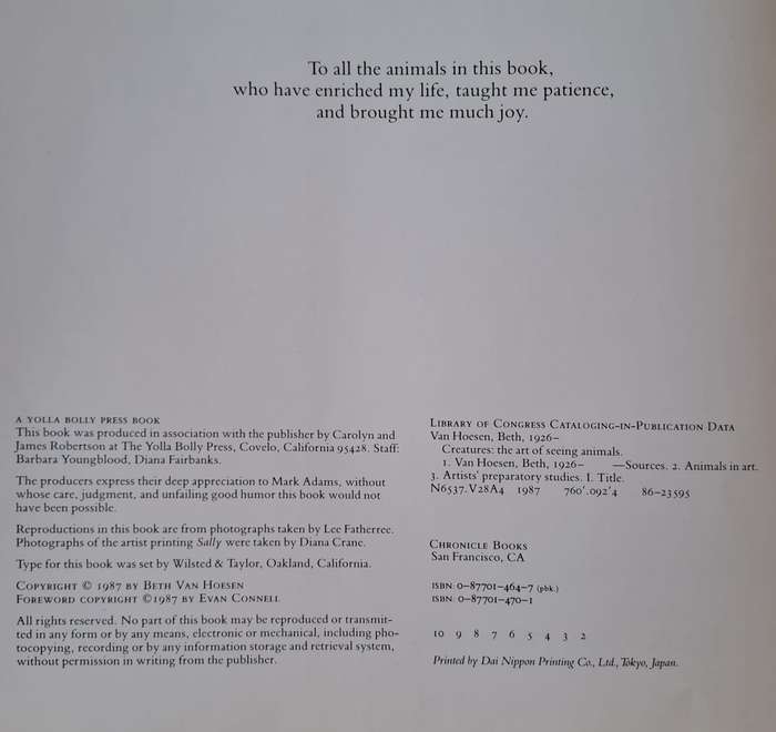 Creatures - Beth van Hoesen (Softcover)
