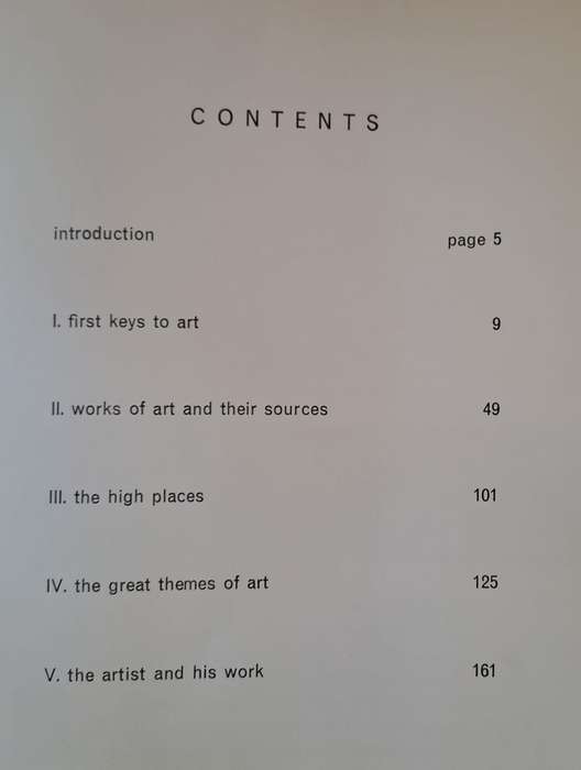 Look or the keys to art -John Canaday (Hardcover)