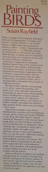 Painting Birds - Susan Rayfield (Hardcover)