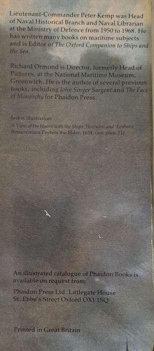 The Great age of Sail -Peter Kemp (Hardcover)