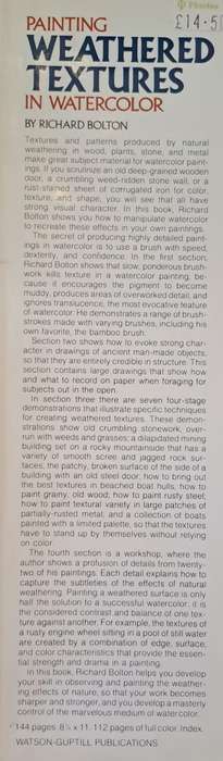 Painting Weathered textures - Richard Bolton (Hardcover)