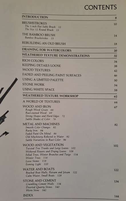 Painting Weathered textures - Richard Bolton (Hardcover)