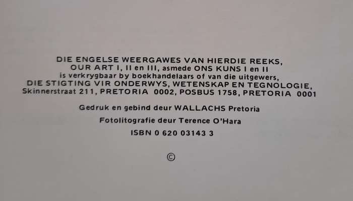 Ons kuns 3 - Heine Toerien (Hardcover)