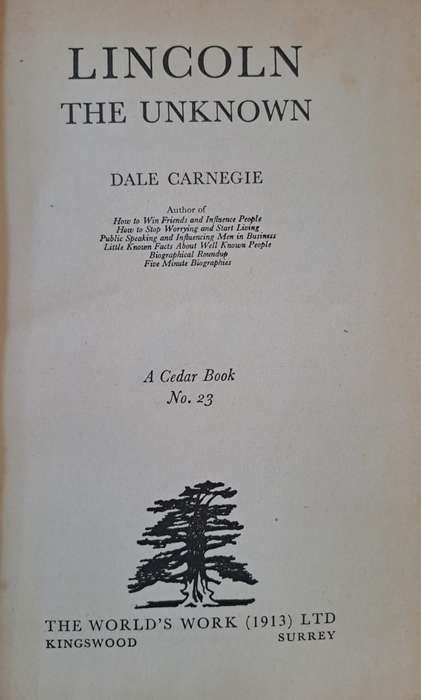 Lincoln The unknown - Dale Carnegie (Paperback)