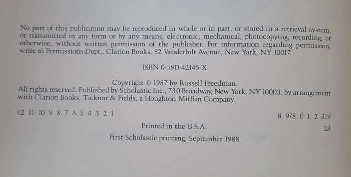 Lincoln A Photobiography - Russell Freedman (Paperback)