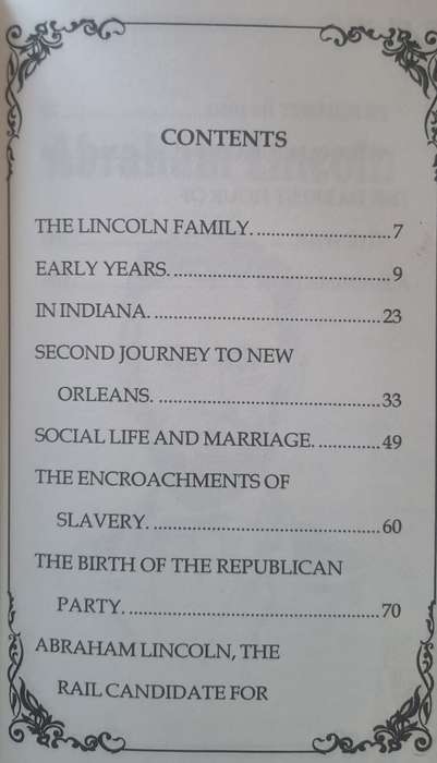 Illustrated Biography of Abraham Lincoln (Paperback)