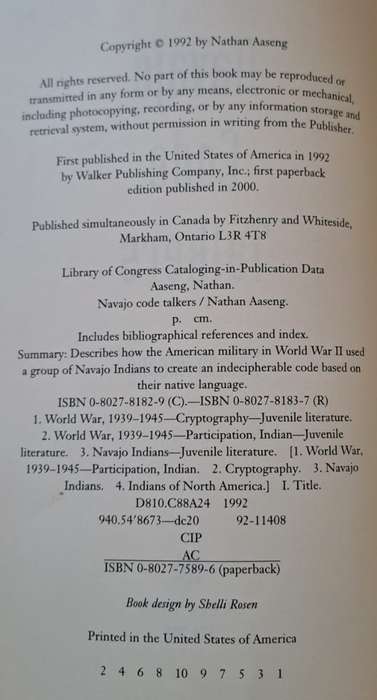 Navajo Code Talkers - Nathan Aaseng (Paperback)
