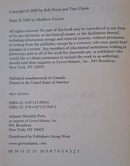 The last stand of Fox Company - Bob Drury (Hardcover)