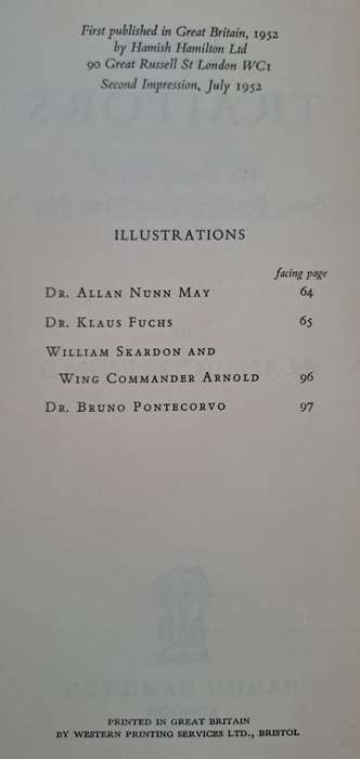 The Traitors  - Alan Moorehead (Hardcover)