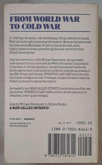 Intrepid's last case - William Stevenson (Paperback)