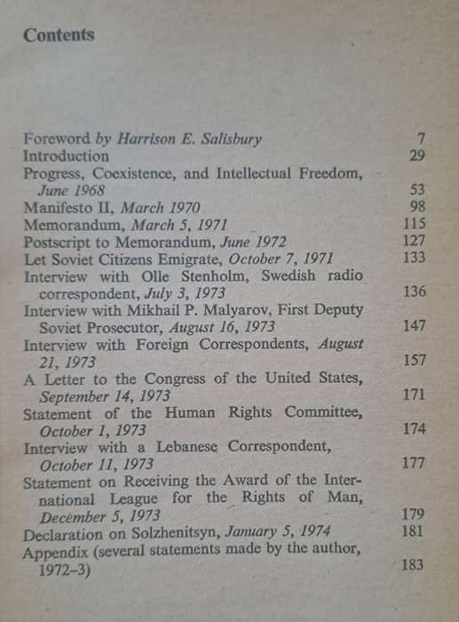 Sakharov Speaks - Andrei D. Sakharov (Paperback)