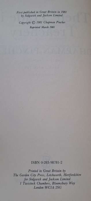 Their trade is treachery - Champman Pincher (Hardcover with DJ)