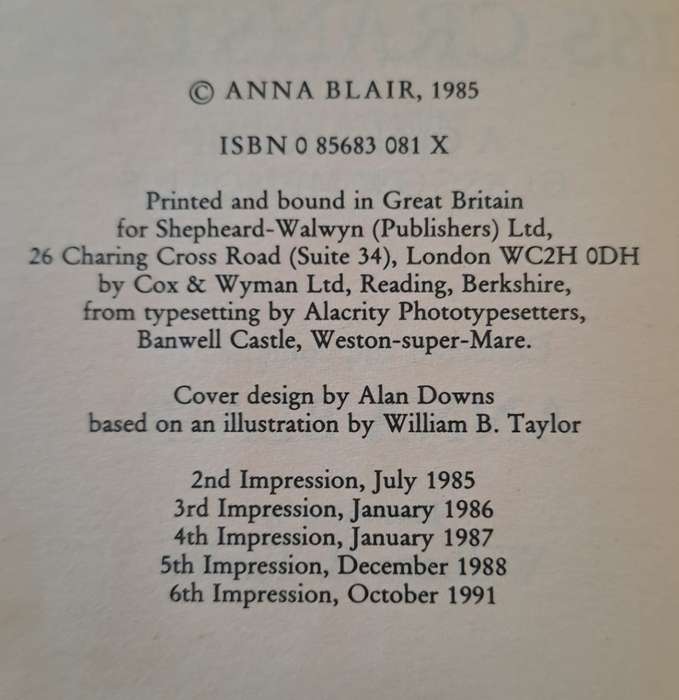 Tea at miss Cranston's - Anna Blair (Paperback)