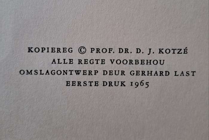Die Kommunisme - D.J. Kotze (hard cover with DJ)