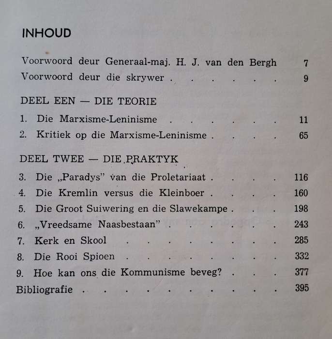 Die Kommunisme Fabel en Feit - W. G. Pretoruis (hard cover with DJ)