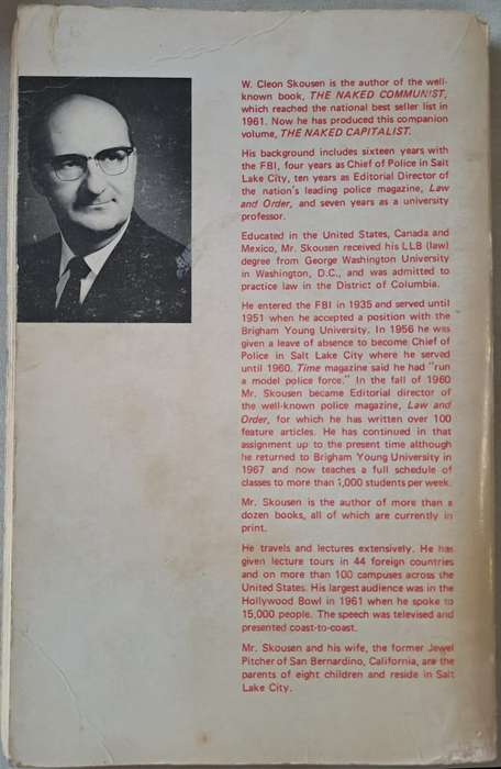 The Naked Capitalist - W. Cleon Skousen (Paperback)