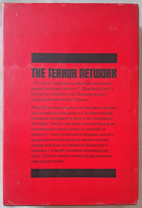 The Terror Network - Claire Sterling (hard cover with dj)