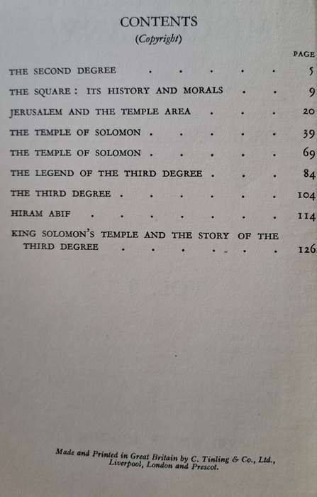 British Masonic Miscellany - George M. Martin, P.M., S.C. (Hard cover with no dj)