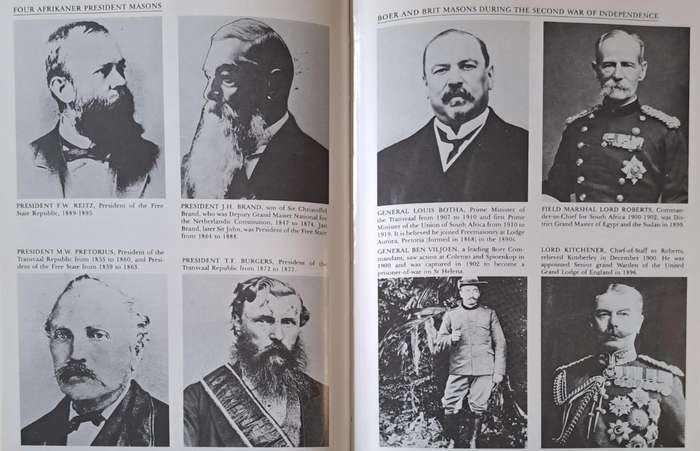 The Freemasons of South Africa - Dr A.A Cooper (Hard cover with DJ)