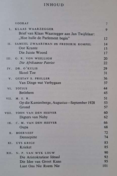 Afrikaanse Essayiste - Elize Botha (Hard cover with dj)
